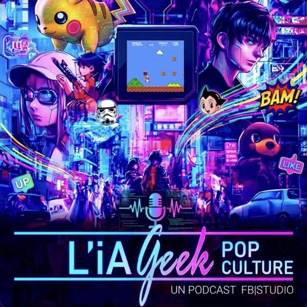 Pochette du podcast L'iA Geek : Pop Culture